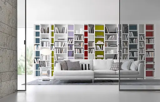 Bücherschrank "Pari & Dispari" von Presotto