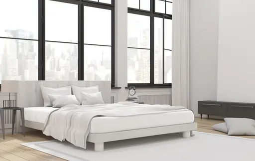 Spannbetttuch, Mako-Feinjersey, 100x200cm, weiß