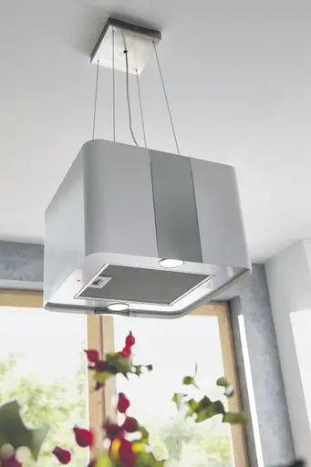 Inselküche 52.210 GL 1 520, Beton Schiefergrau Nachbildung