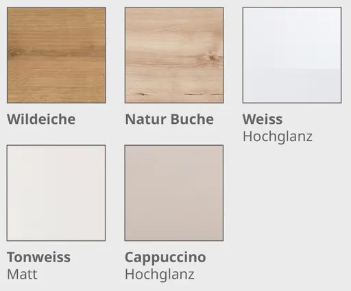 5 Dekore für Front und Absetzungen