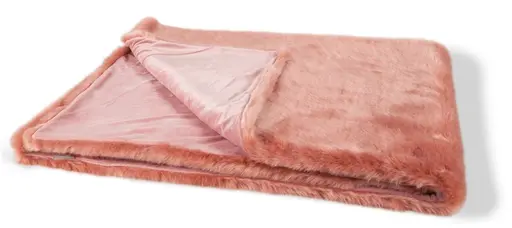 pad Webpelz Plaid Sheridan salmon 140 x 190 cm