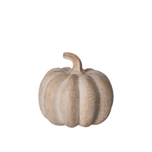 Deko Kürbis beige
