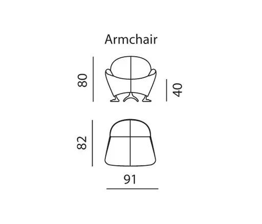 Sessel "Papageno" von Leolux