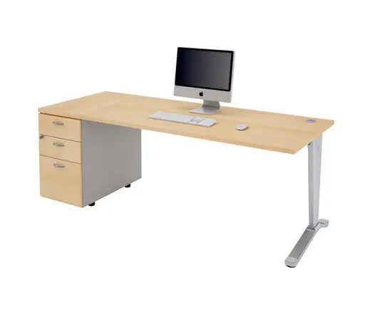Büro-Einzeltisch "Idea+ Ypsilon" von Quadrifoglio