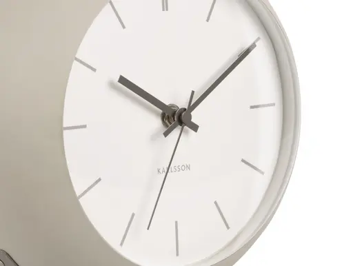  Karlsson Tischuhr Nirvana Globe warm grey