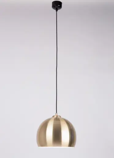 Pendelleuchte messing Hängelampe Gold-Optik