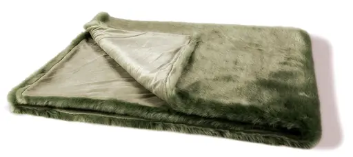 pad Webpelz Plaid Sheridan olive 140 x 190 cm