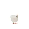 Dekofigur Huhn weiß