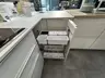 Einbauküche NovaLux Seidengrau Hochglanz Lack